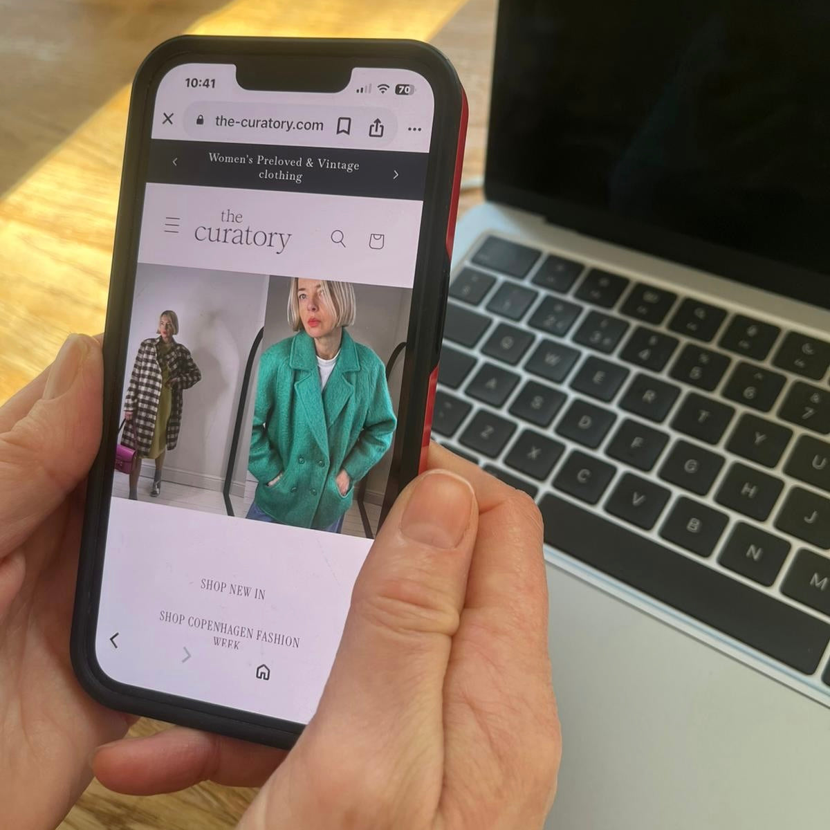 Custom built shopify website